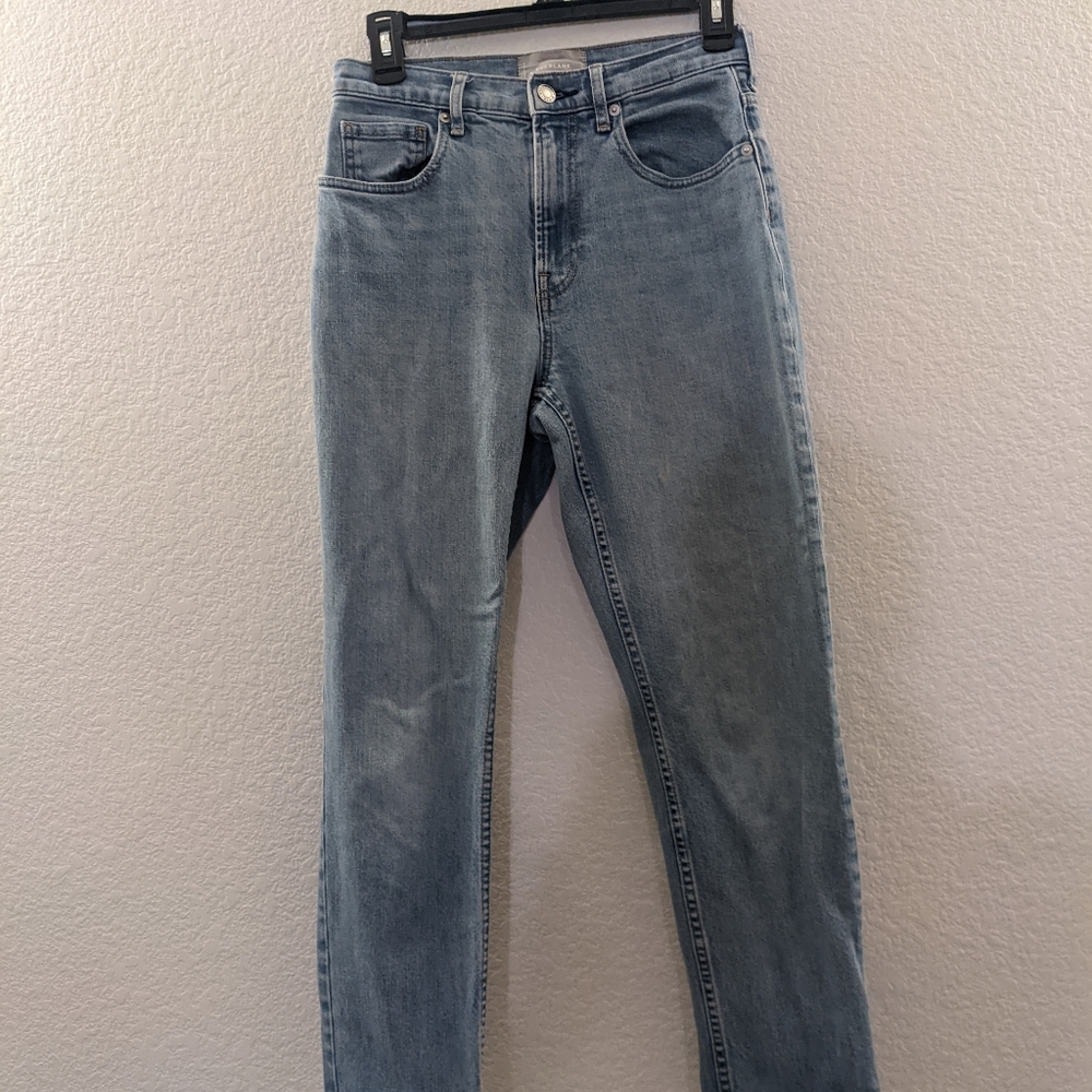 Everlane high rise straight leg jean